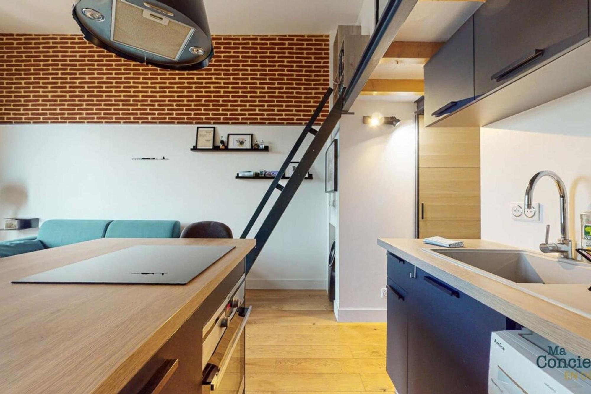 Appartement Fac 5 Trammetro Vue Garonne Parking à Toulouse Extérieur photo